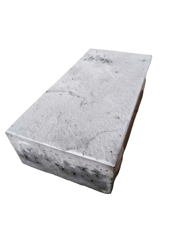 Gạch bê tông giả đá mặt nhám – hình chữ nhật 12.5 x 25 x 6 cm